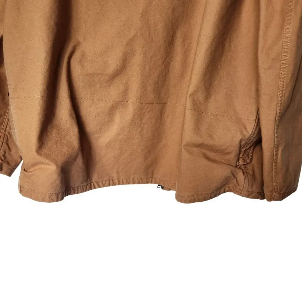 Levi's Tan Canvas Full Zip Collared Relaxed Modern Fit Skate Hunter's Jacket XXL